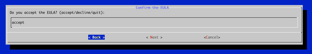 Correct Driver Installer License Acceptance Screen