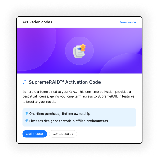 Activation Code
