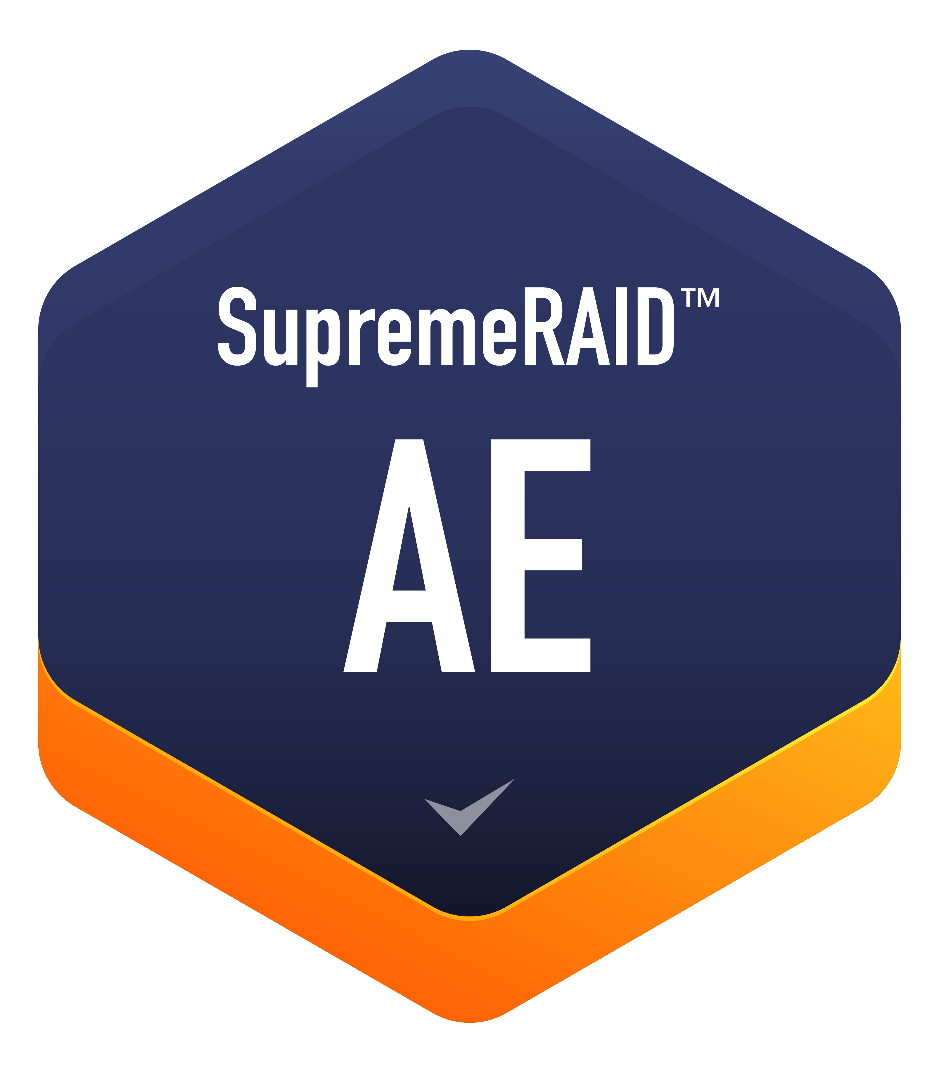 SupremeRAID AE badge
