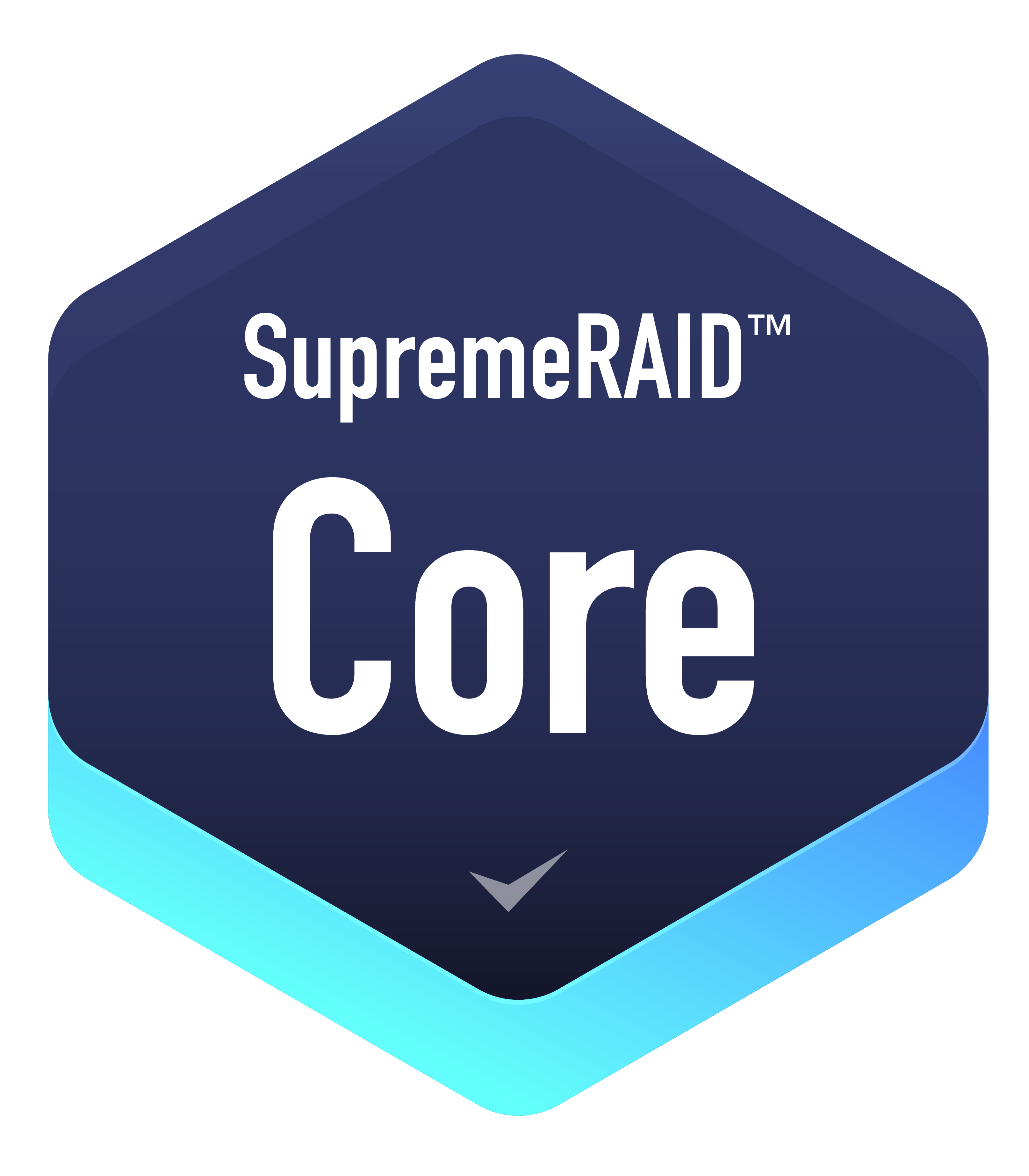 SupremeRAID Core badge
