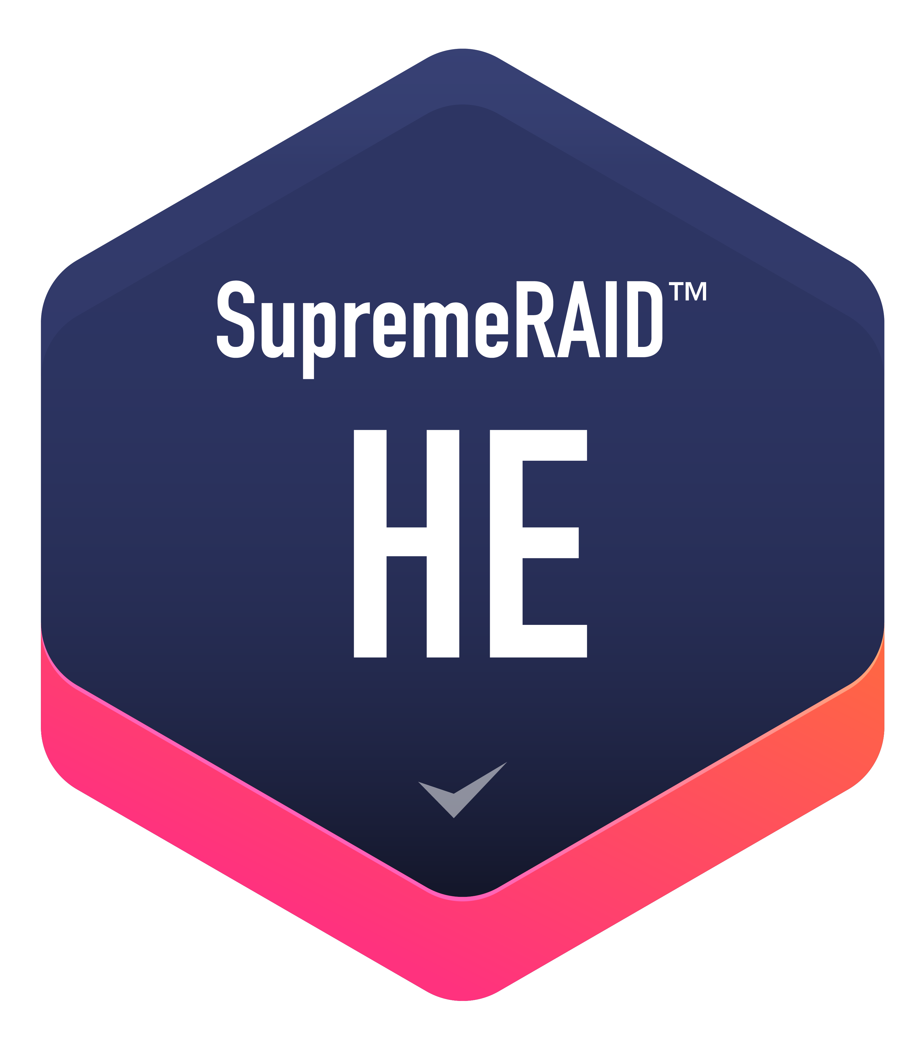SupremeRAID HE badge